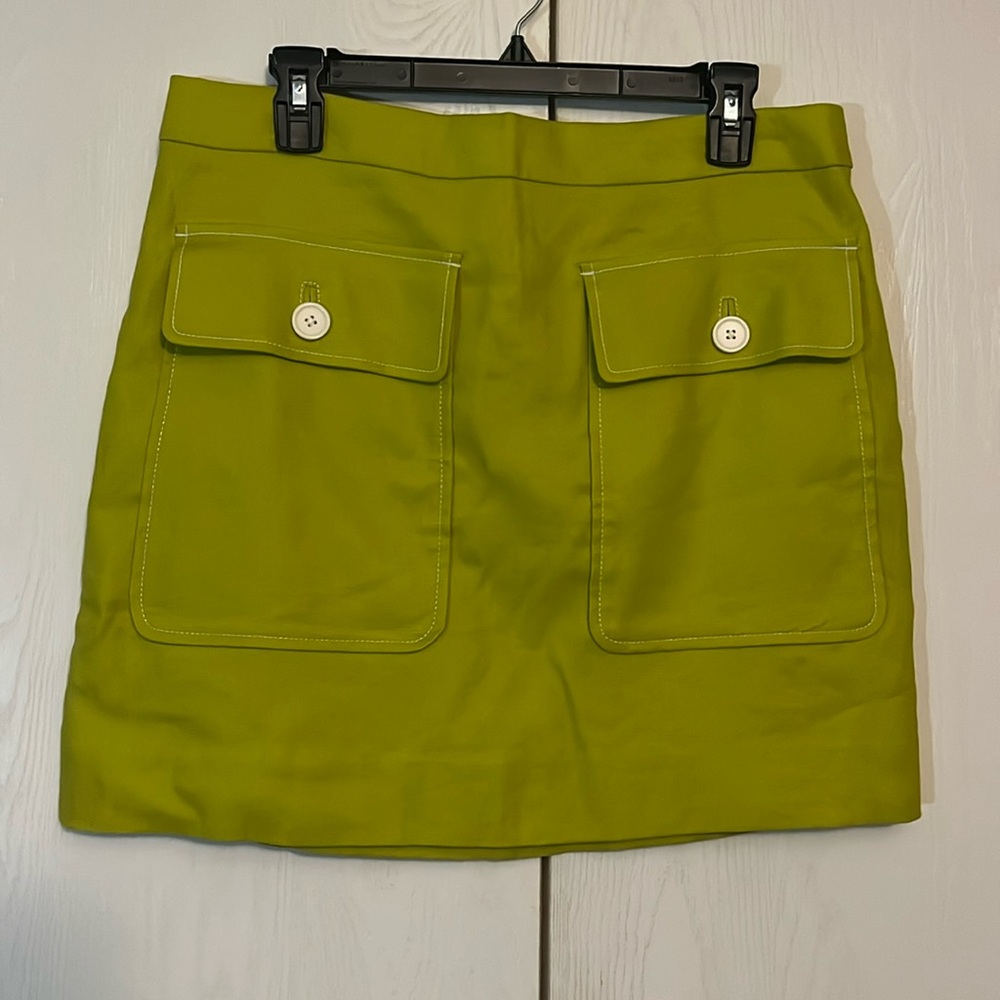 J Crew Linen Blend Skirt